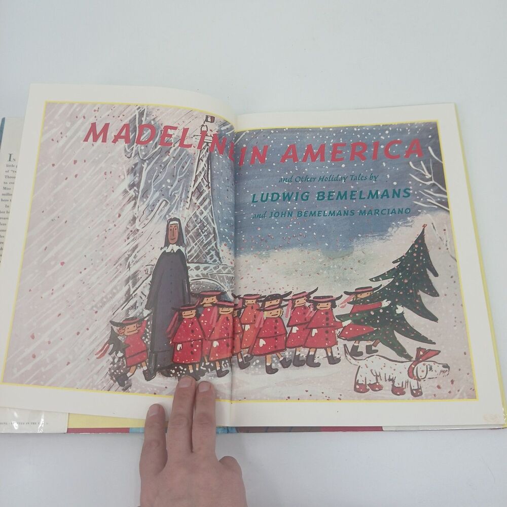 Madeline in America and Other Holiday Tales Hardcover Book Ludwig Bemelmans - Picture 6 of 10
